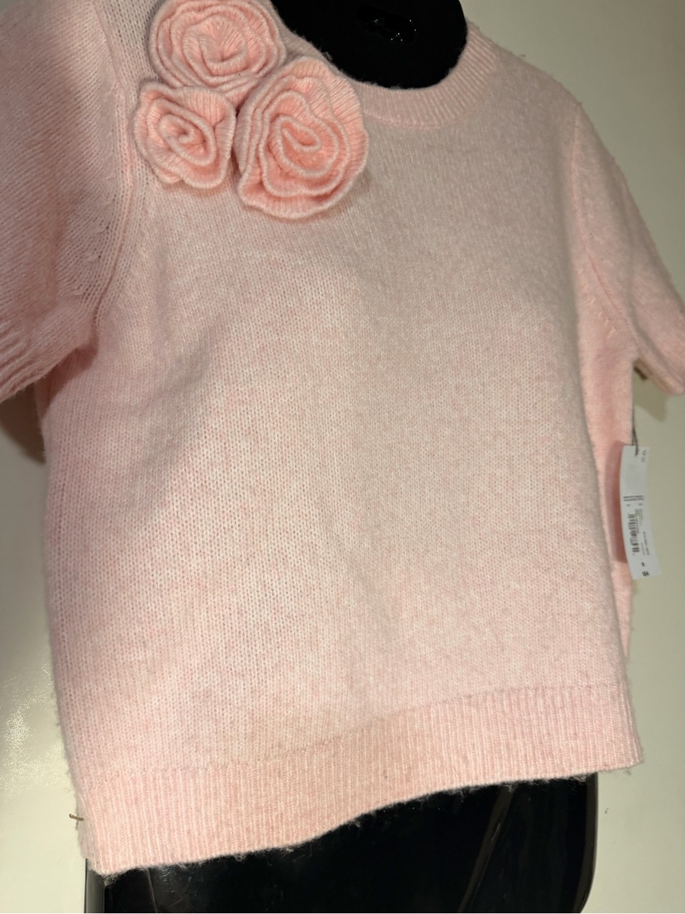 Liz Claiborne Pale Pink Knit Top